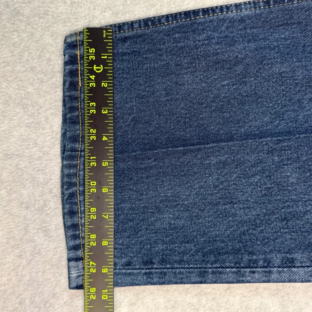 Levis 505 Regular Fit‎ Jeans Mens Dark Wash Straight Leg Denim Blue 43x29